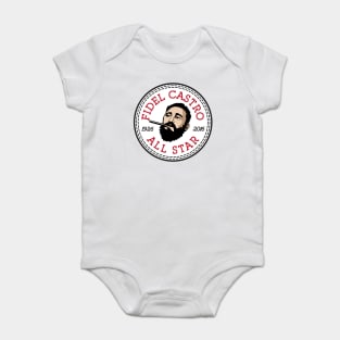 Fidel Castro All Star Converse Logo Baby Bodysuit